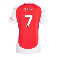 Camisa de time de futebol Arsenal Bukayo Saka #7 Replicas 1º Equipamento Feminina 2024-25 Manga Curta